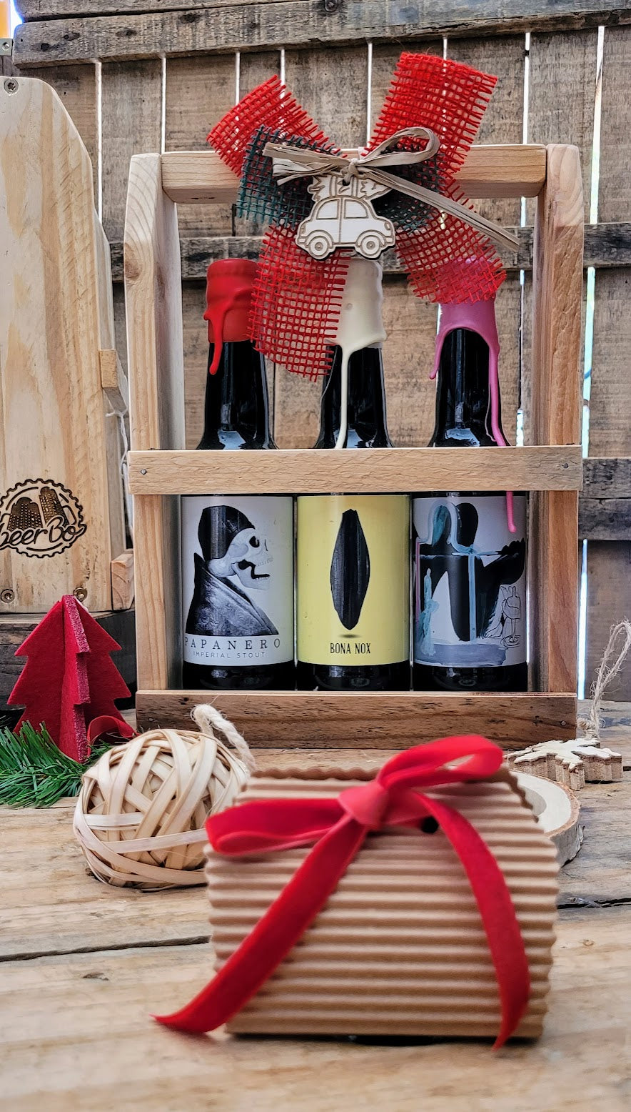 Confezione regalo in legno