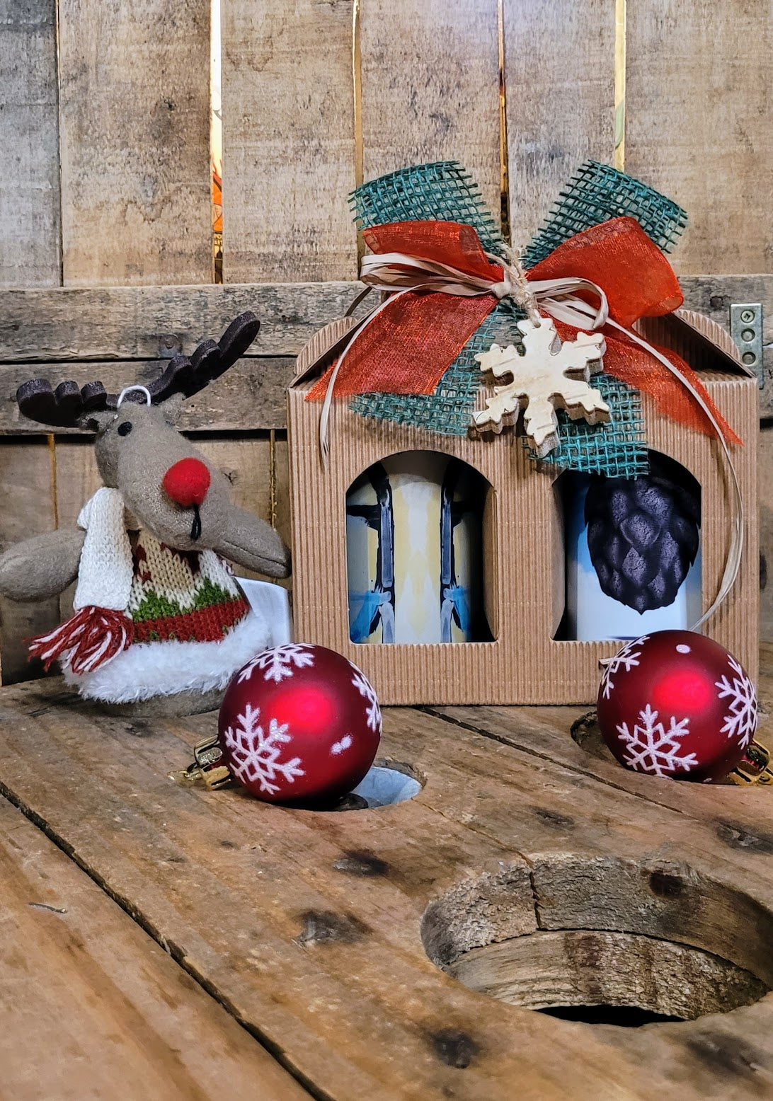 Scatola in cartone porta lattine